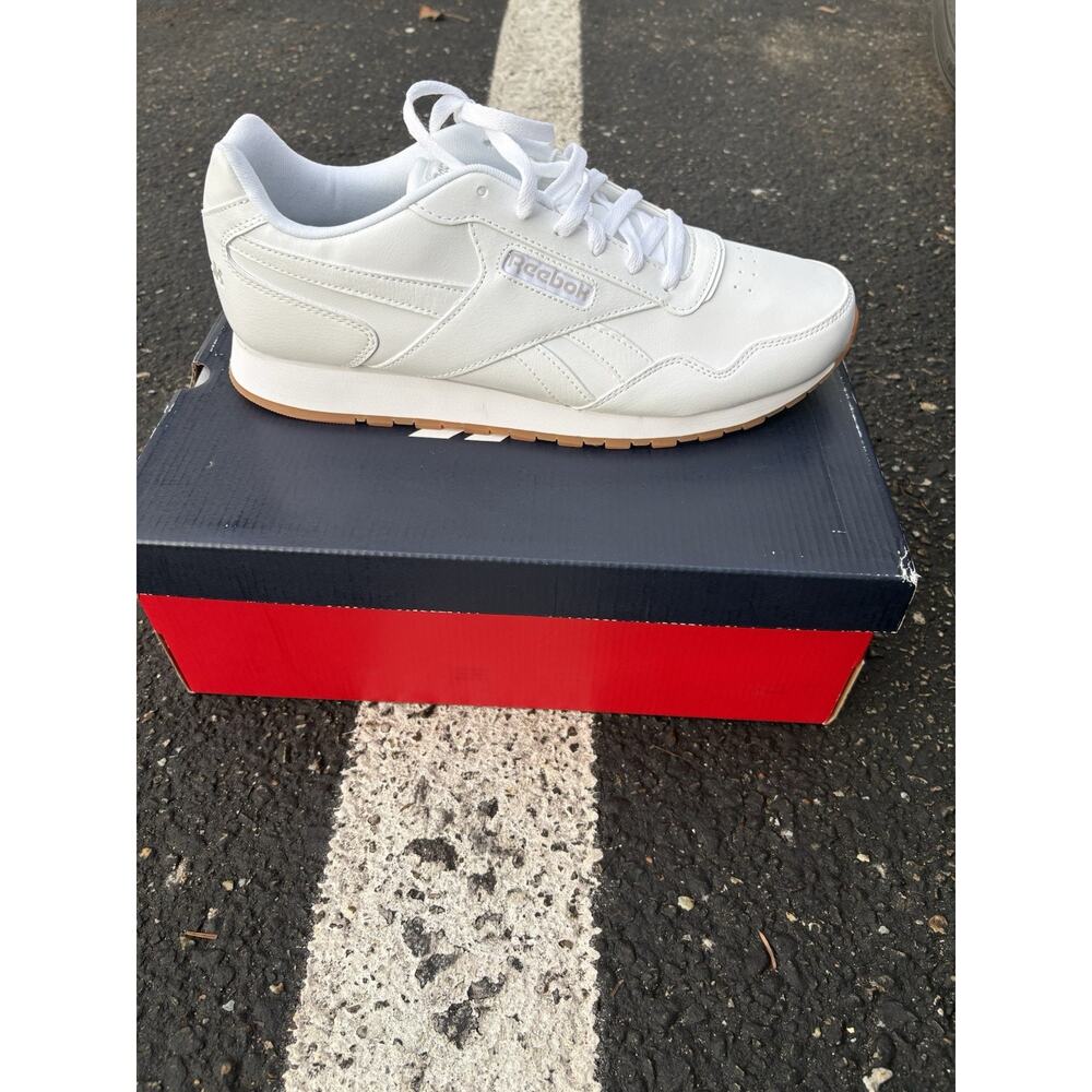 Reebok Men's Classic Harman Running Shoe White/Steel CM9203 MENS SIZE 13